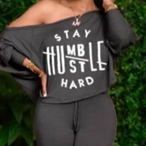 Stay Humble Hustle Hard 2pc set